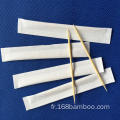 Papier dent dentifrices en bambou biodgradable emballé séparé